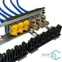 قیمت و خرید پچ پنل لگراند 24 پورت Cat6a SFTP | نت‌ ران